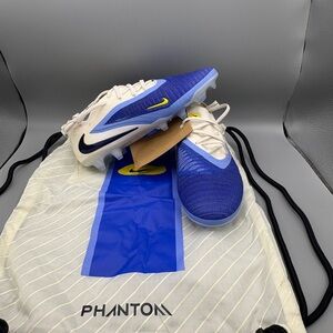 Nike Phantom 6 Low Elite, Size 6M/7.5W Racer Blue/Dark Obsidian Style:HQ2331-400